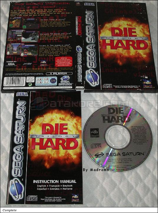 Sega Saturn Game - Die Hard Trilogy (Europe - France) [T-16103H-09] - Picture #1