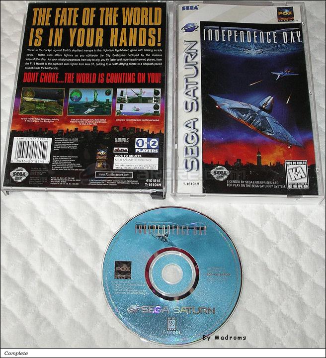 Sega Saturn Game - Independence Day (United States of America) [T-16104H] - Picture #1