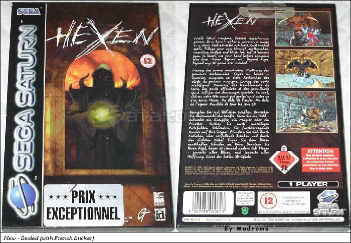 Sega Saturn Game - Hexen (Europe) [T-25405H-50] - Picture #1