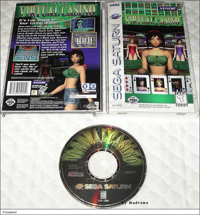 Sega Saturn Game - Virtual Casino (United States of America) [T-31102H] - Picture #1