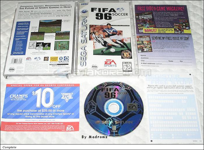 Sega Saturn Game - FIFA Soccer 96 (United States of America) [T-5003H] - Picture #1