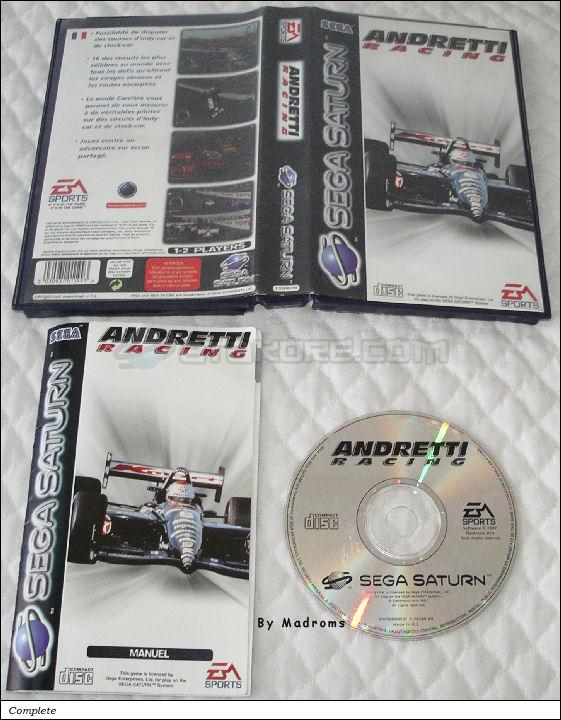 Sega Saturn Game - Andretti Racing (Europe - France) [T-5020H-09] - Picture #1
