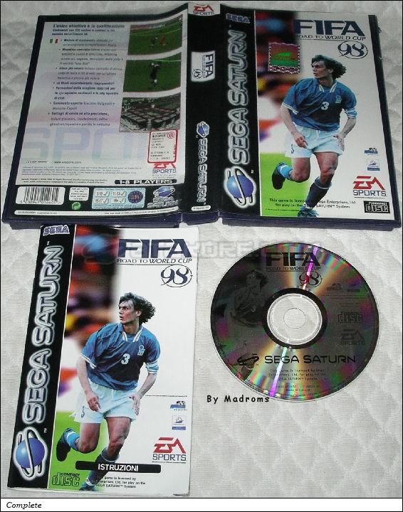 Sega Saturn Game - FIFA Road to World Cup 98 (Europe - Italy) [T-5025H-50 (EAI)] - Picture #1