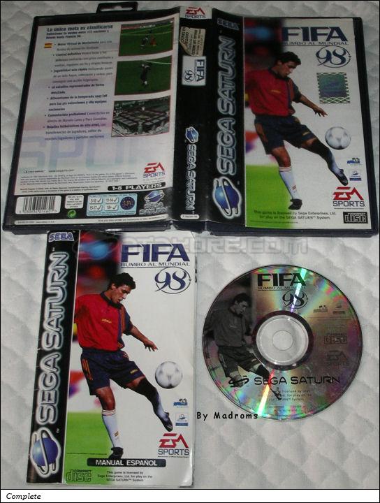 Sega Saturn Game - FIFA Rumbo al Mundial 98 (Europe - Spain) [T-5025H-50 (EAS)] - Picture #1