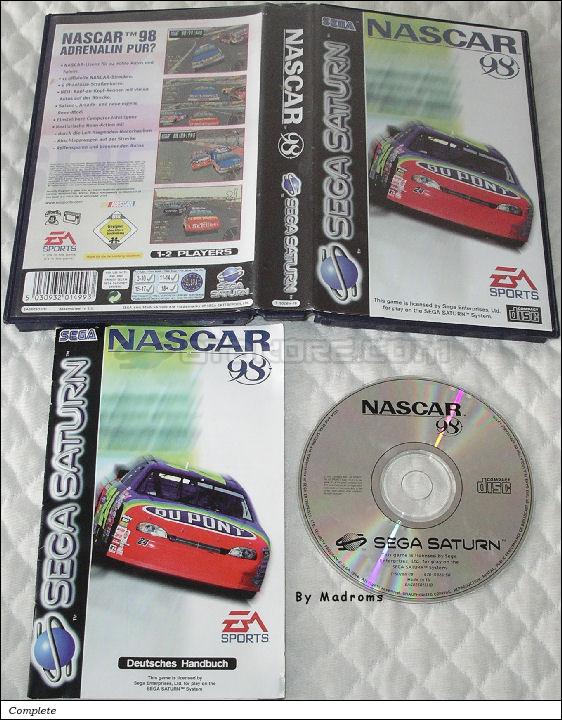 Sega Saturn Game - Nascar 98 (Europe - Germany) [T-5028H-18] - Picture #1