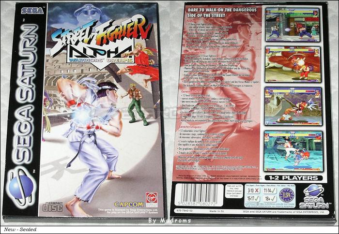 Sega Saturn Game - Street Fighter Alpha - Warriors' Dreams (Europe) [T-7008H-50] - Picture #1