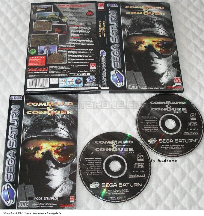 Sega Saturn Game - Command & Conquer (Europe - France) [T-7028H-09] - Picture #1