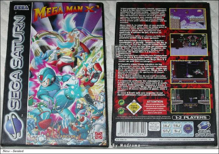 Sega Saturn Game - Mega Man X3 (Europe) [T-7029H-50] - Picture #1