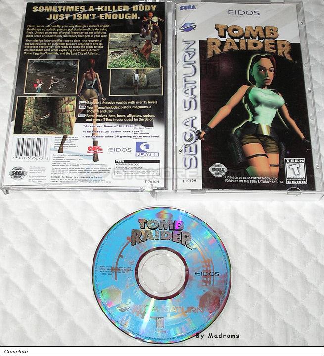Sega Saturn Game - Tomb Raider (United States of America) [T-7910H] - Picture #1