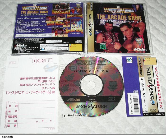 WWF Wrestlemania The Arcade Game JPN [T-8112G] - ＷＷＦレッスルマニア・ジ・アーケードゲーム