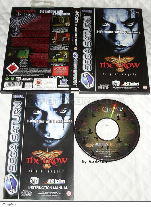 Sega Saturn Game - The Crow - City of Angels (Europe - Germany) [T-8124H-18] - Picture #1