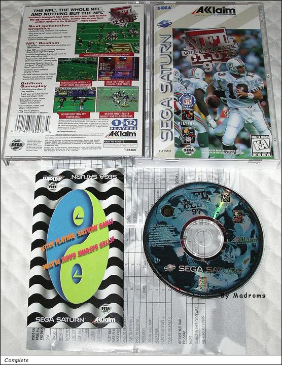 Sega Saturn Game - NFL Quarterback Club '97 (United States of America) [T-8136H] - Picture #1