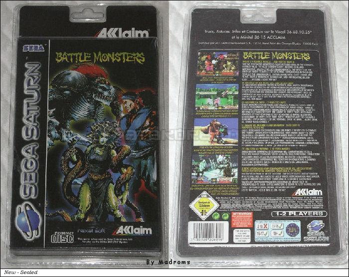 Sega Saturn Game - Battle Monsters (Europe) [T-8137H-50] - Picture #1