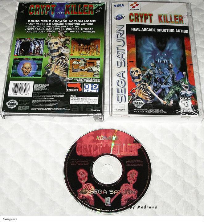 Sega Saturn Game - Crypt Killer (United States of America) [T-9509H] - Picture #1