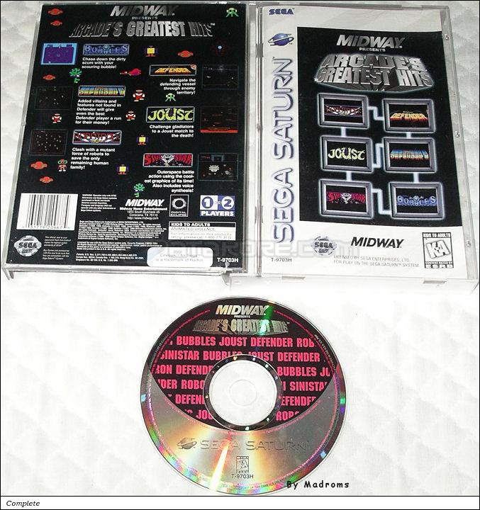 Arcade's Greatest Hits (Midway presents) USA [T-9703H] 