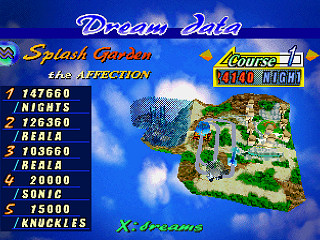 Nights Into Dreams... with 3D Control Pad USA [81048]  - Screenshot #6