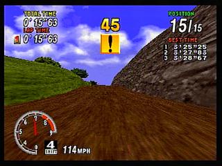 Sega Saturn Game - Sega Rally Championship (Japan) [GS-9047] - セガラリー・チャンピオンシップ - Screenshot #1