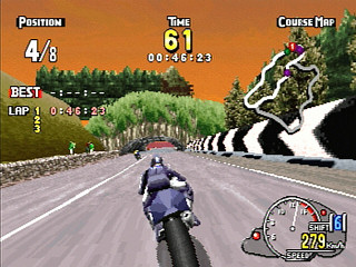 Sega Saturn Game - ManX TT Super Bike (Japan) [GS-9102] - マンクスＴＴ　スーパーバイク - Screenshot #26