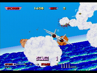 Sega Saturn Game - After Burner II (Japan) [GS-9109] - アフターバーナーⅡ - Screenshot #13