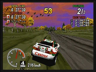 Sega Saturn Game - Sega Rally Championship Plus (Satakore) (Japan) [GS-9149] - セガラリー・チャンピオンシップ・プラス　（サタコレ） - Screenshot #18