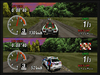 Sega Saturn Game - Sega Rally Championship Plus (Satakore) (Japan) [GS-9149] - セガラリー・チャンピオンシップ・プラス　（サタコレ） - Screenshot #24
