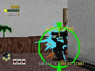 Sega Saturn Game - Virtua Cop Special Pack (Virtua Cop 1 & 2 + The House of the Dead Taikenban) (Japan) [GS-9180] - バーチャコップスペシャルパック - Screenshot #41
