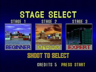 Virtua Cop Special Pack (Virtua Cop 1 & 2 + The House of the Dead Taikenban) JPN [GS-9180] - バーチャコップスペシャルパック - Screenshot #9
