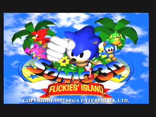 Sega Saturn Game - Sonic 3D Flickies' Island (Europe) [MK81062-50] - Screenshot #1