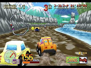 Sega Saturn Game - Choro Q Park (Japan) [T-10314G] - チョロＱパーク - Screenshot #10