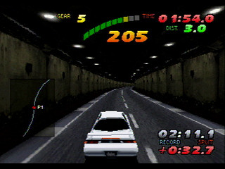 Sega Saturn Game - Nissan Presents Over Drivin' GT-R (Premium Pack S-20 Engine Tokusei Key Holder-tsuki) JPN [T-10615G] - オーバードライビング　ＧＴ－Ｒ　（プレミアムパック　Ｓ－２０エンジン特製キーホルダー　付き） - Screenshot #14