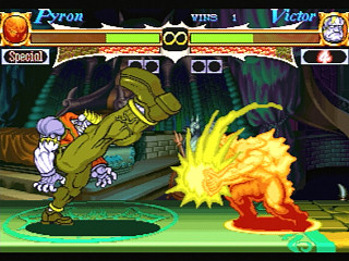 Sega Saturn Game - Vampire Hunter ~Darkstalkers' Revenge~ (Japan) [T-1202G] - ヴァンパイア　ハンター - Screenshot #12