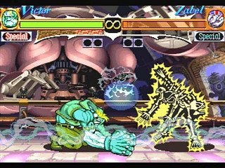 Sega Saturn Game - Vampire Hunter ~Darkstalkers' Revenge~ (Japan) [T-1202G] - ヴァンパイア　ハンター - Screenshot #21