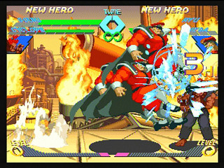 Sega Saturn Game - X-Men Vs. Street Fighter (Kakuchou Ram Cartridge 4MB Fuzoku) (Japan) [T-1226G] - エックスメンＶＳ．ストリートファイター　（拡張ラムカートリッジ４ＭＢ付属） - Screenshot #23