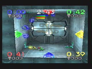 Sega Saturn Game - Blast Chamber (Europe) [T-13003H-50] - Screenshot #2