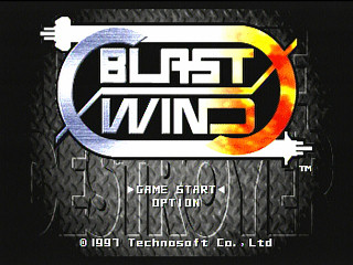 Sega Saturn Game - Blast Wind (Japan) [T-1810G] - ブラストウインド - Screenshot #1