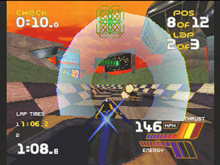 Sega Saturn Game - WipEout XL (Japan) [T-18619G] - ワイプアウトＸＬ - Screenshot #9