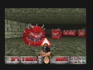 Sega Saturn Game - Doom (Europe) [T-25406H-50] - Screenshot #2