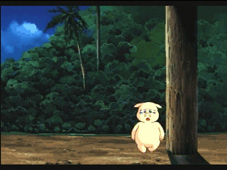 Sega Saturn Game - Minami no Shima ni Buta ga Ita ~Lucas no Daibouken~ (Japan) [T-27101G] - 南の島にブタがいた　ルーカスの大冒険 - Screenshot #8