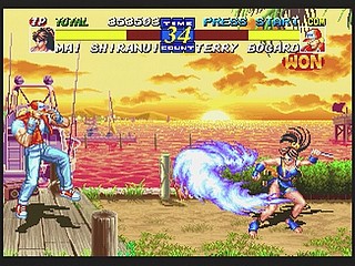 Sega Saturn Game - Garou Densetsu 3 ~Harukanaru Tatakai~ (Japan) [T-3102G] - 餓狼伝説３　～遥かなる闘い～ - Screenshot #31