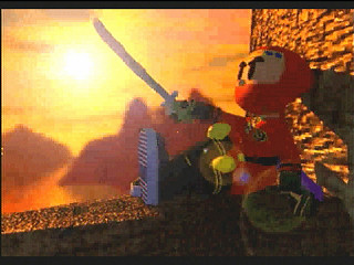 Kin Ninja Jajamaru Kun ~Onigiri Ninpou Chou~ JPN [T-5709G] - ㊎忍者じゃじゃ丸くん　鬼斬忍法帖 - Screenshot #3