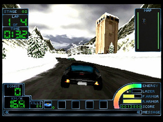 Sega Saturn Game - Impact Racing (Japan) [T-7307G] - インパクトレーシング - Screenshot #15