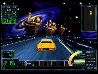 Sega Saturn Game - Impact Racing (Japan) [T-7307G] - インパクトレーシング - Screenshot #22