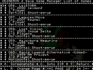 Sega Saturn Dezaemon2 - Dezaemon 2 Save Game Manager by Madroms - デザエモン２ セーブゲームマネージャ - Madroms - Screenshot #22
