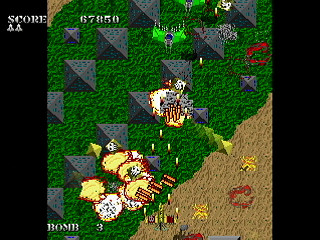 Sega Saturn Dezaemon2 - Gaikotsu Darake -Skull Land Battle Score Attack- by leimonZ - がいこつだらけ - 礼門Z - Screenshot #3