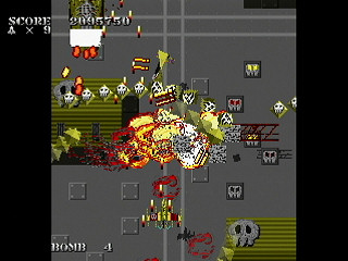 Gaikotsu Darake -Skull Land Battle Score Attack- by leimonZ - がいこつだらけ - 礼門Z - Screenshot #6 Sega Saturn Dezaemon2 - Gaikotsu Darake -Skull Land Battle Score Attack- by leimonZ - がいこつだらけ - 礼門Z - Screenshot #6