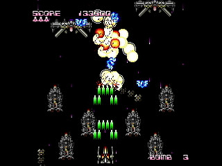 Sega Saturn Dezaemon2 - G-FENCER 755 by Raynex - ガイアフェンサー755 - Raynex - Screenshot #3