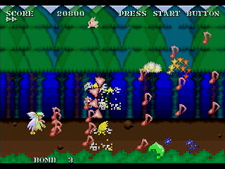 hanekolo by Timo. - ハネコロ - Timo.(ティモ) - Screenshot #3 Sega Saturn Dezaemon2 - hanekolo by Timo. - ハネコロ - Timo.(ティモ) - Screenshot #3