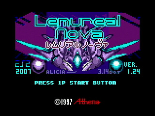LEMUREAL-NOVA by Raynex - レムリアルノーヴァ - Raynex - Screenshot #1 Sega Saturn Dezaemon2 - LEMUREAL-NOVA by Raynex - レムリアルノーヴァ - Raynex - Screenshot #1