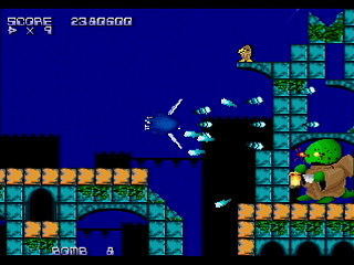 Sega Saturn Dezaemon2 - PARODYAL II -Ver.Easy- by ITON - パロディアルⅡ ~ムーンサルトでGO！~ -Ver.Easy- - イトン - Screenshot #24