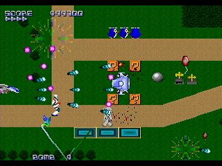 Sega Saturn Dezaemon2 - PARODYAL II -Ver.Easy- by ITON - パロディアルⅡ ~ムーンサルトでGO！~ -Ver.Easy- - イトン - Screenshot #4